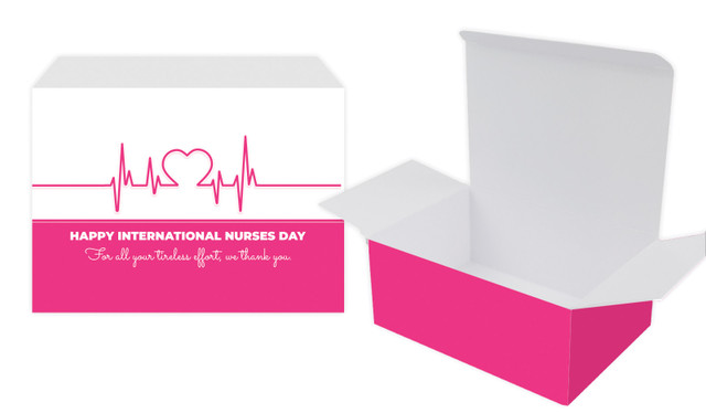 Heart Rate International Nurses Day Personalised Tuck Gift Box