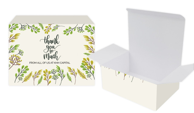 Floral Personalised Tuck Gift Box