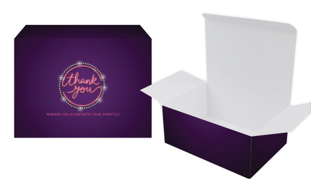 Neon Sign Personalised Tuck Gift Box