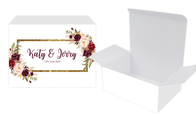 Masala Corners Wedding Personalised Tuck Gift Box