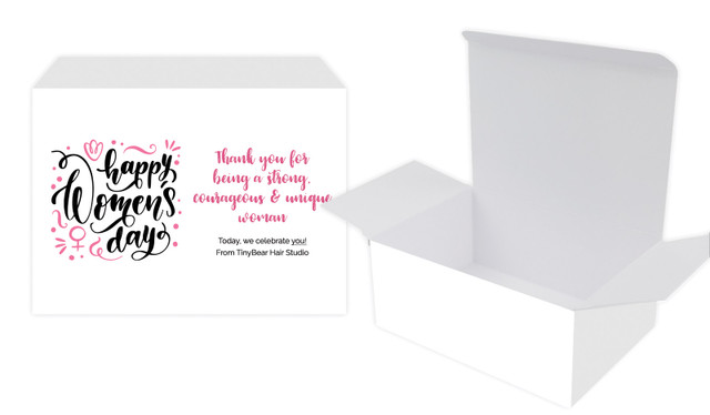 Insiginia International Womens Day Personalised Tuck Gift Box