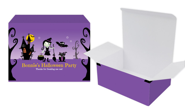 Halloween Witch Halloween Personalised Tuck Gift Box