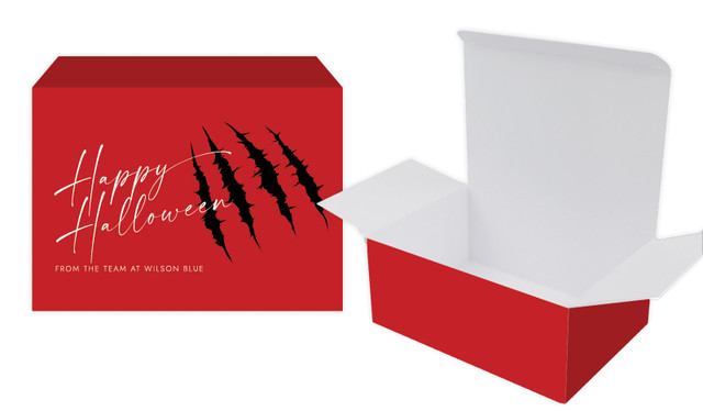 Slash Halloween Personalised Tuck Gift Box