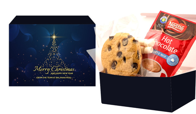 Blue Night Christmas Hot Chocolate Kit