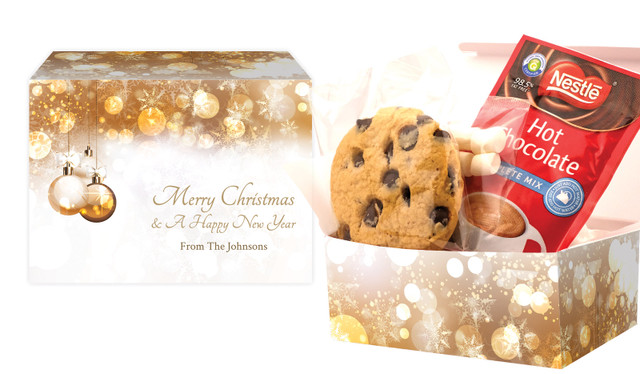 Bronzed Baubles Christmas Hot Chocolate Kit