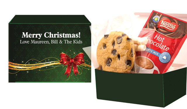 Christmas Bow Hot Chocolate Kit