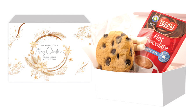 Natural Gold Christmas Hot Chocolate Kit