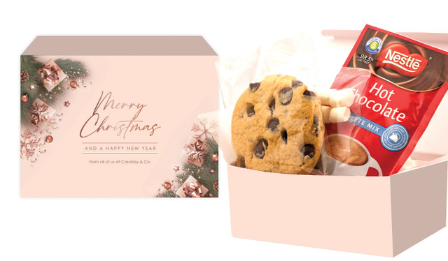 Rose Gold Gifts Christmas Hot Chocolate Kit