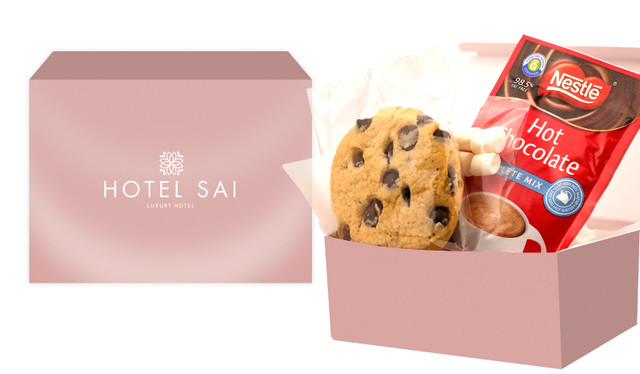 Blush Background Hospitality Hot Chocolate Kit