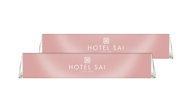 Blush Background Hospitality Branded Toblerone 50g