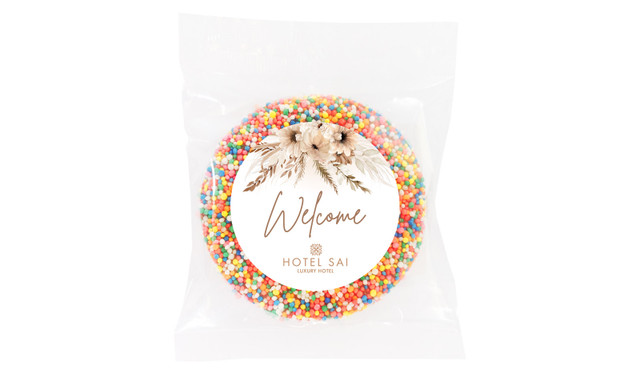 Boho Hospitality Branded Chocolate Freckle