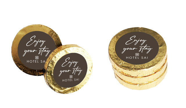 Chocolat Hospitality Chocolate Coin