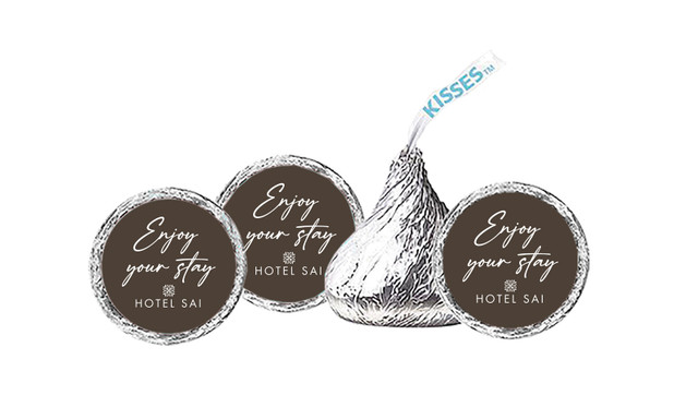 Chocolat Hospitality Branded Hersheys Kisses