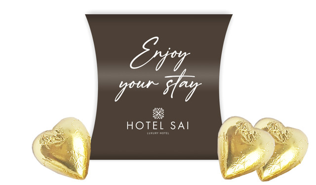 Chocolat Hospitality Branded Pillow Boxes