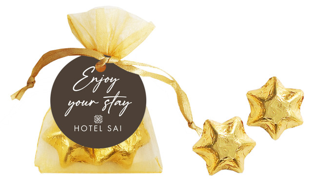 Chocolat Hospitality Branded Organza Bag