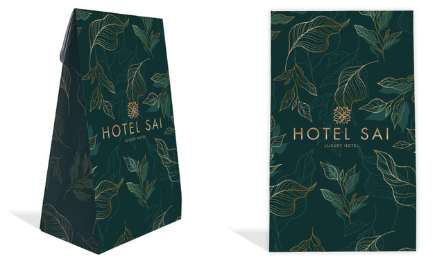 Golden Garden Hospitality Branded Gusset Favour Bag