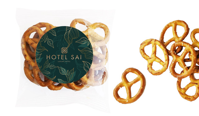 Golden Garden Hospitality Branded Bag Of Pretzels