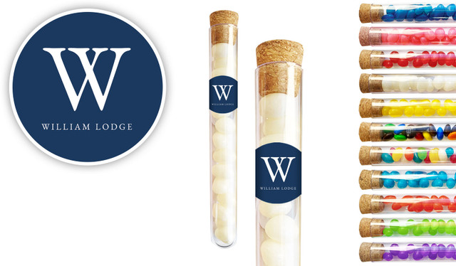 Monogram Hospitality Branded Test Tubes