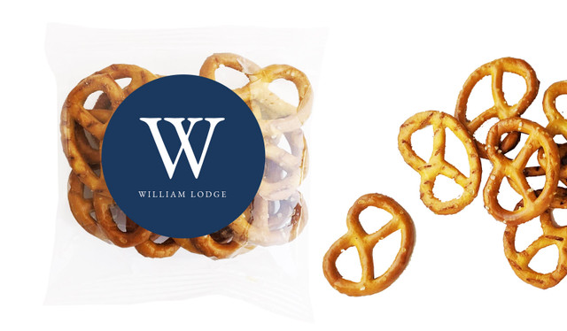 Monogram Hospitality Branded Bag Of Pretzels