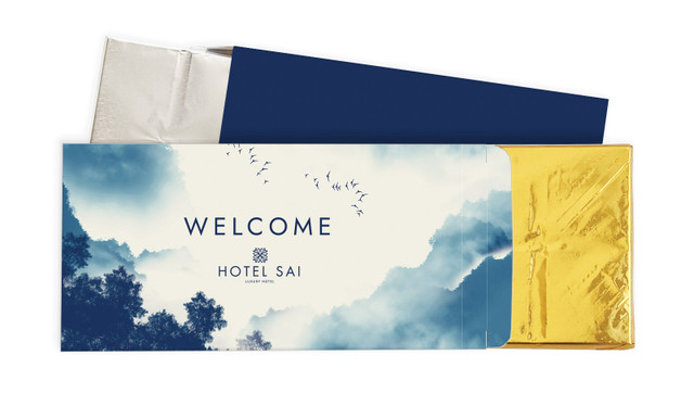 Mountain Mist Hospitality Branded Chocolate Bar In A Box