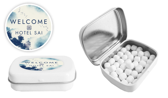 Mountain Mist Hospitality Branded Mint Tins