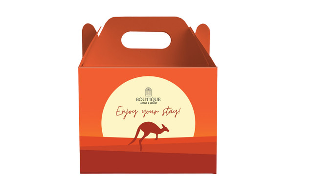 Outback Hospitality Branded Gable Favour Box