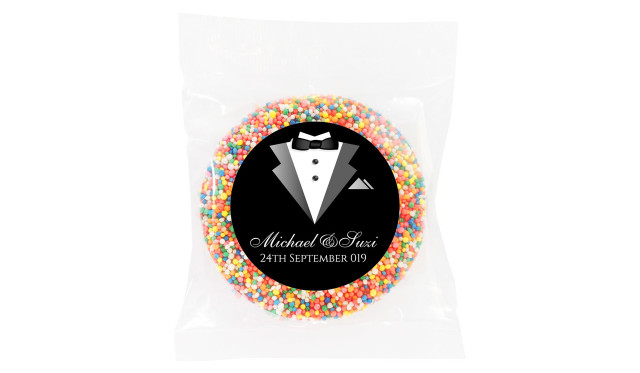 Groom And Bride Suit Wedding Personalised Giant Freckle