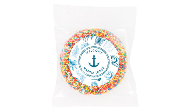 Sea Shells Hospitality Branded Chocolate Freckle
