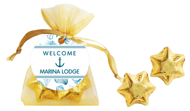 Sea Shells Hospitality Branded Organza Bag