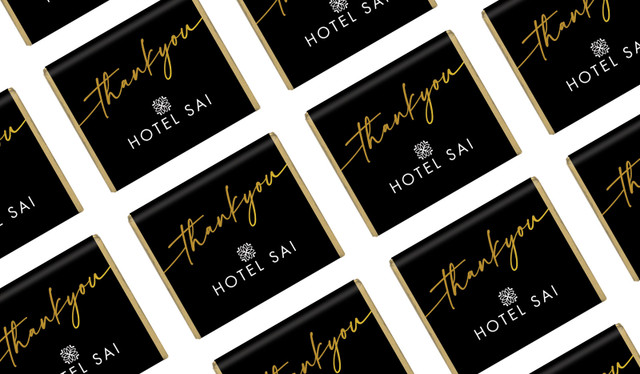 Simple Thank You Hospitality Mini Chocolates