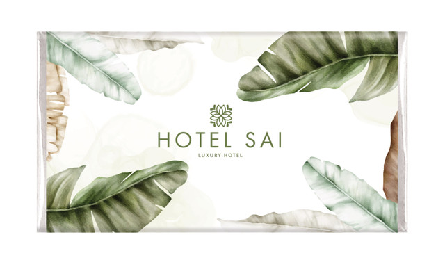Tropical Warecolour Hospitality Branded Chocolate Bar
