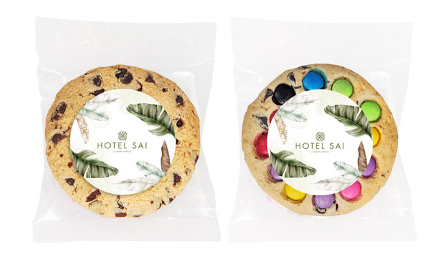 Tropical Warecolour Hospitality Branded Cookie
