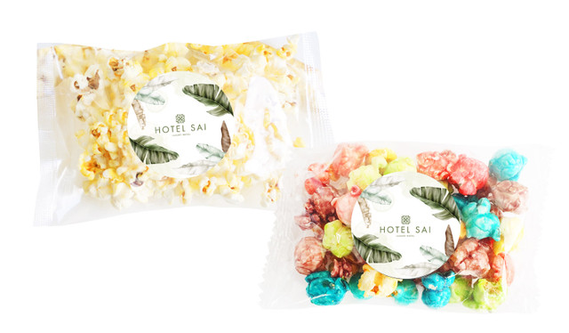 Tropical Warecolour Hospitality Branded Popcorn Bag