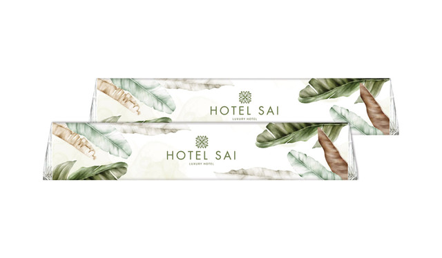 Tropical Watercolour Hospitality Branded Toblerone 50g