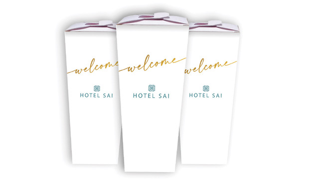 Simple Welcome Hospitality Branded Chocaboxes