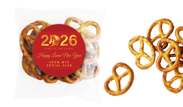 Contemporary Year Chinese New Year Custom Pretzel Bags