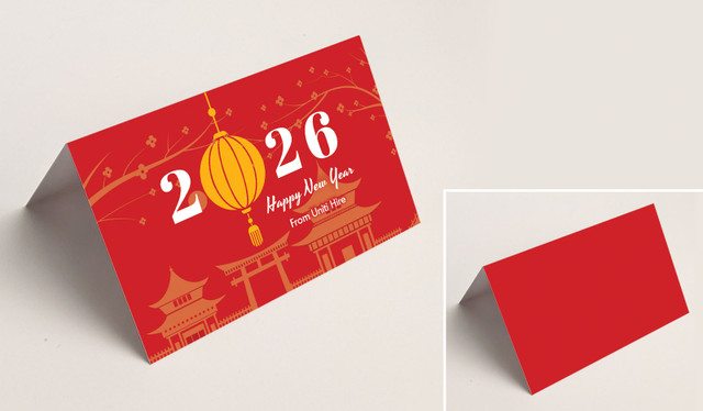 Hanging Lantern Chinese New Year Place Cards With Guest Names