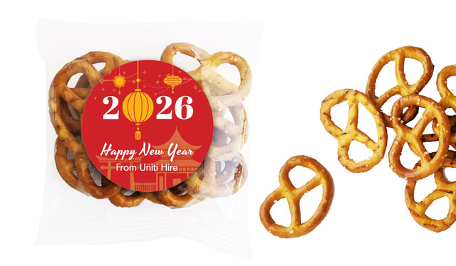 Hanging Lantern Chinese New Year Custom Pretzel Bags