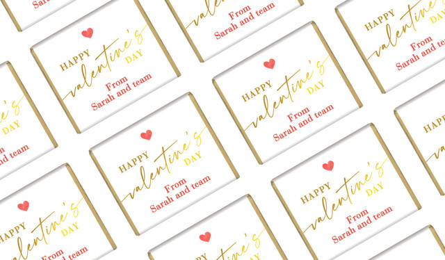 One Love Valentine's Day Mini Chocolates