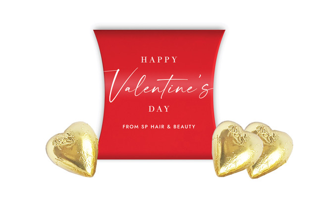 Only Red Valentines Day Personalised Pillow Boxes