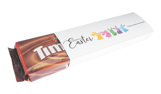 Colourful Bunnies  Personalised Packet Of TimTams TM