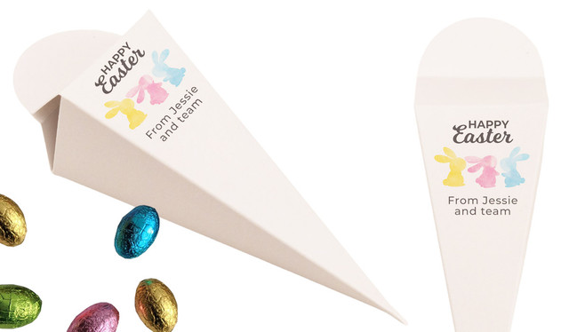 Colourful Bunnies Carrot Box