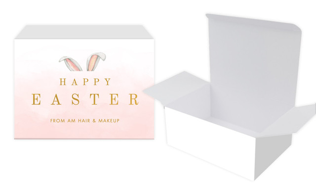 Blush Bunny Ears Personalised Easter Tuck Gift Box