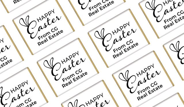 Fun Font Easter Personalised Mini Chocolates