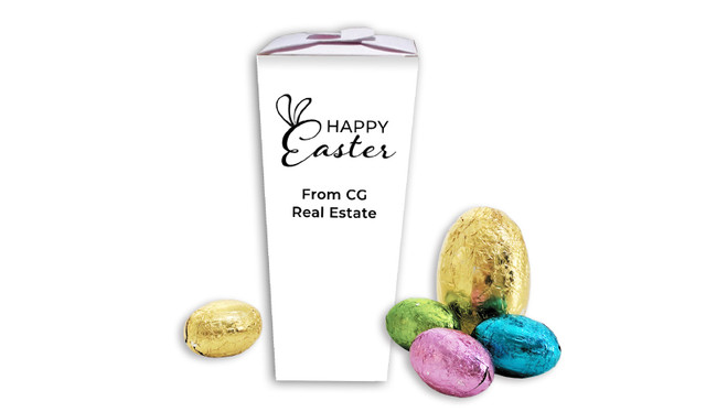 Fun Font Personalised Easter Egg Chocabox