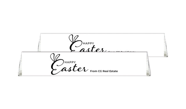 Fun Font Personalised Easter Toblerone Bars 50g