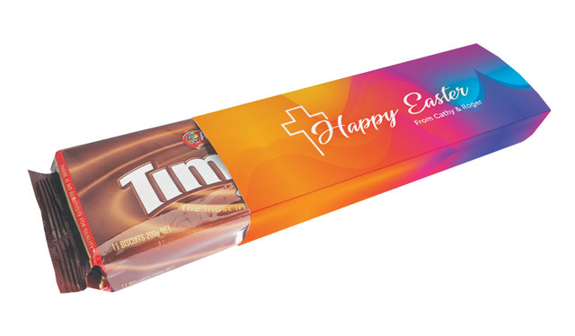 Radiant Religious Easter Personalised Pack Of TimTams TM