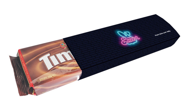 Neon Easter Personalised Pack Of TimTams TM