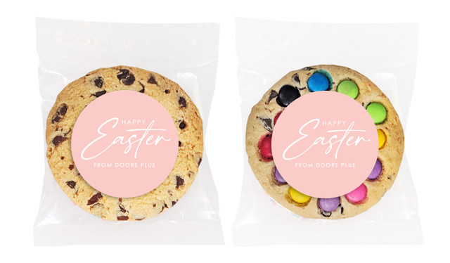 Pretty Pink Personalised Easter Cookies