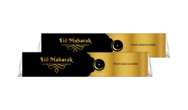 Moon Star Toblerone Eid Mubarak Chocolates 50g